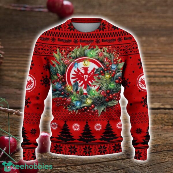 Eintracht Frankfurt 3D Ugly Christmas Sweater Christmas Gift For Fans Men Women Christmas Sweater Product Photo 2