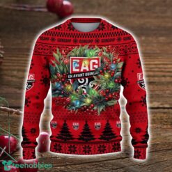 En Avant Guingamp 3D Ugly Christmas Sweater Christmas Gift For Fans Men Women Christmas Sweater Product Photo 2