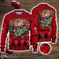 En Avant Guingamp 3D Ugly Christmas Sweater Christmas Gift For Fans Men Women Christmas Sweater Product Photo 1