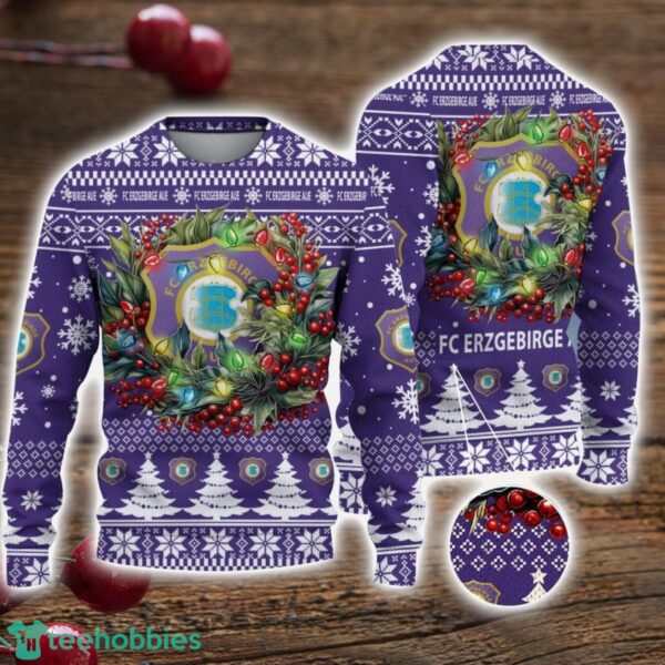 Erzgebirge Aue 3D Ugly Christmas Sweater Christmas Gift For Fans Men Women Christmas Sweater Product Photo 1