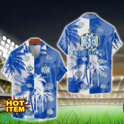 Esbjerg fB Hawaiian Shirt 3D Printing Beach Shirt For Men And Women Product Photo 1