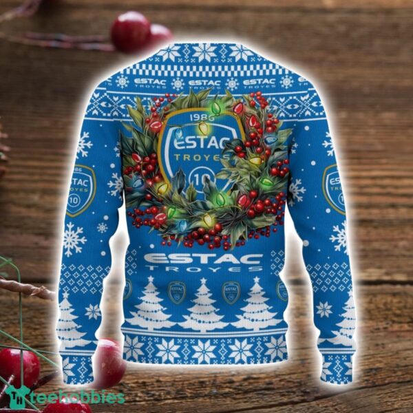 ESTAC Troyes 3D Ugly Christmas Sweater Christmas Gift For Fans Men Women Christmas Sweater Product Photo 3