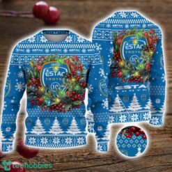 ESTAC Troyes 3D Ugly Christmas Sweater Christmas Gift For Fans Men Women Christmas Sweater Product Photo 1