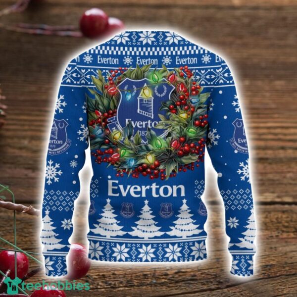Everton F.C 3D Ugly Christmas Sweater Christmas Gift For Fans Men Women Christmas Sweater Product Photo 3