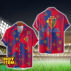 FC Basel Hawaiian Shirt 3D Printing Beach Shirt For Men And Women Product Photo 1