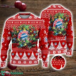FC Bayern Munchen 3D Ugly Christmas Sweater Christmas Gift For Fans Men Women Christmas Sweater Product Photo 1