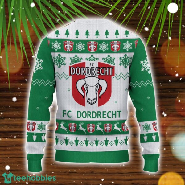 FC Dordrecht 3D Sweater Gift Ugly Christmas Sweater Product Photo 3
