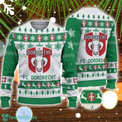FC Dordrecht 3D Sweater Gift Ugly Christmas Sweater Product Photo 1