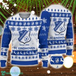 FC Eindhoven 3D Sweater Gift Ugly Christmas Sweater Product Photo 1