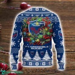 FC Grenoble Rugby 3D Ugly Christmas Sweater Christmas Gift For Fans Men Women Christmas Sweater Product Photo 3