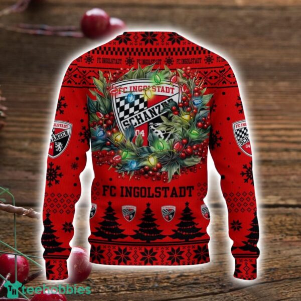 FC Ingolstadt 3D Ugly Christmas Sweater Christmas Gift For Fans Men Women Christmas Sweater Product Photo 3
