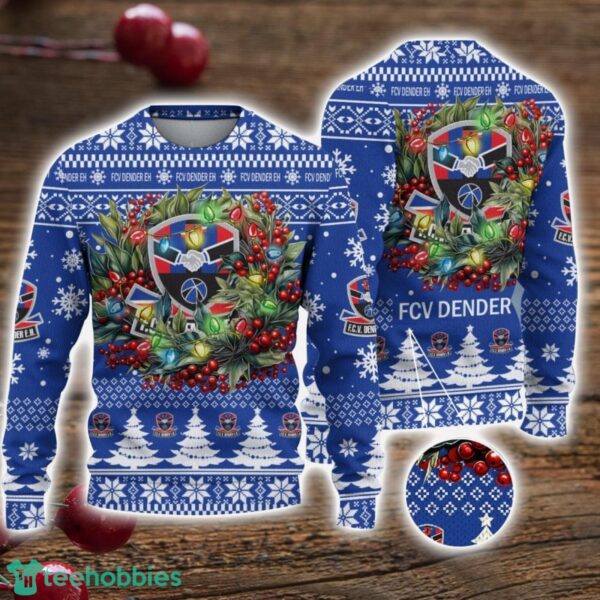 F.C.V. Dender E.H 3D Ugly Christmas Sweater Christmas Gift For Fans Men Women Christmas Sweater Product Photo 1