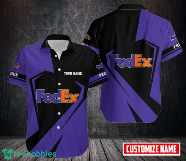 Fedex Hawaii Shirt Classic Button Shirt Custom Name Custom Name Product Photo 1