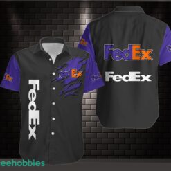 FEDEX Hawaii Shirt Unique Logo Brand Broken Hawaiian Shirt Product Photo 1