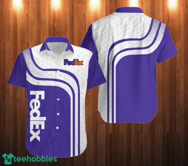 Fedex Hawaiian Shirt 3D Printing Beach Shirt Product Photo 1