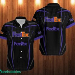 fedex Logo Hawaii Shirt Black Shirt Product Photo 1