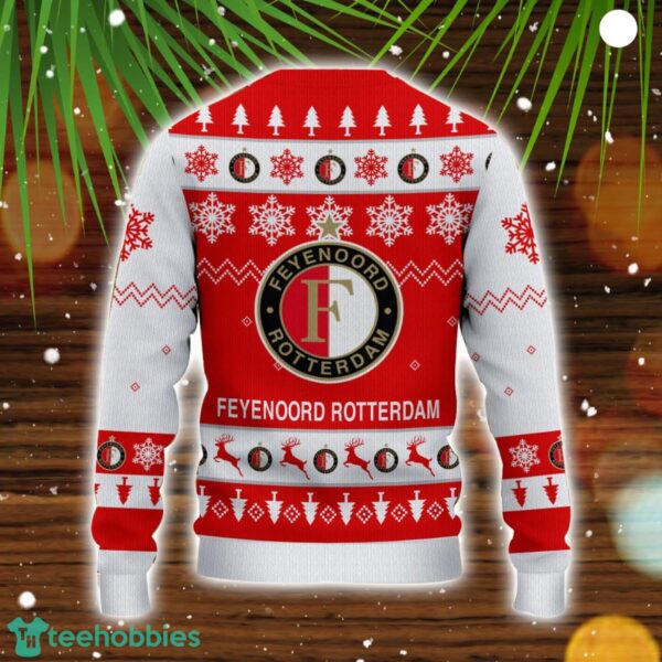 Feyenoord Rotterdam 3D Sweater Gift Ugly Christmas Sweater Product Photo 3