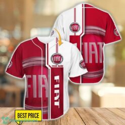 Fiat New Baseball Jersey Shirt For Car Lovers Gift Custom Name Product Photo 1
