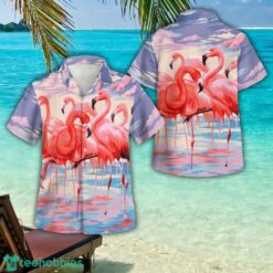 Flamingo Flamingo Cloud Adult 3D Button Hawaiian Shirt Men And Women Aloha Summer Beach Gift Product Photo 1
