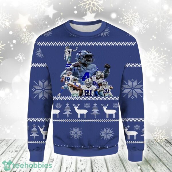 Football Team Dallas Cowboys Christmas Gift Ugly Christmas Sweater For Men And Women Product Photo 1