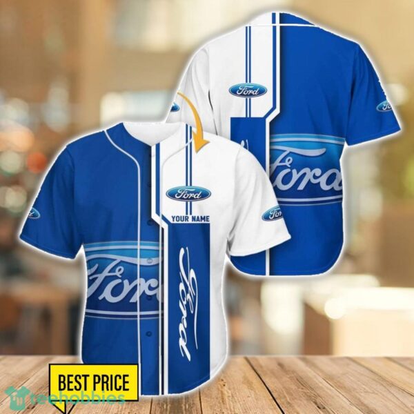 Ford New Baseball Jersey Shirt For Car Lovers Gift Custom Name Product Photo 1
