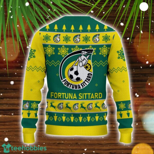 Fortuna Sittard 3D Sweater Gift Ugly Christmas Sweater Product Photo 3