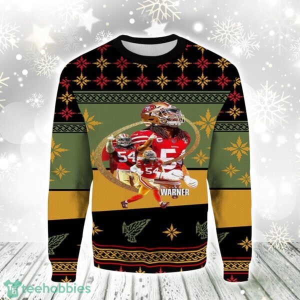 Fred Warner SF 49ers Christmas Gift Ugly Christmas Sweater For Men And Women Product Photo 1