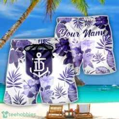 Fremantle Dockers AFL Summer Gift For Mens Personalized Name Beach Shorts Product Photo 1