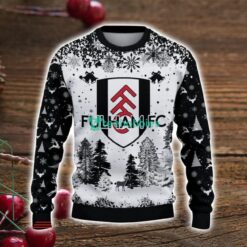 Fulham 3D Sweater Pine Trees Pattern Ugly Christmas Sweater For Big Fans Product Photo 2
