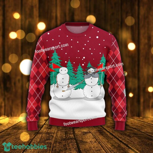 Funny Snowman Ugly Christmas 3D Sweater For Men And Women - Funny Snowman For Unisex Photo 1 Ugly Sweater Gift Christmas