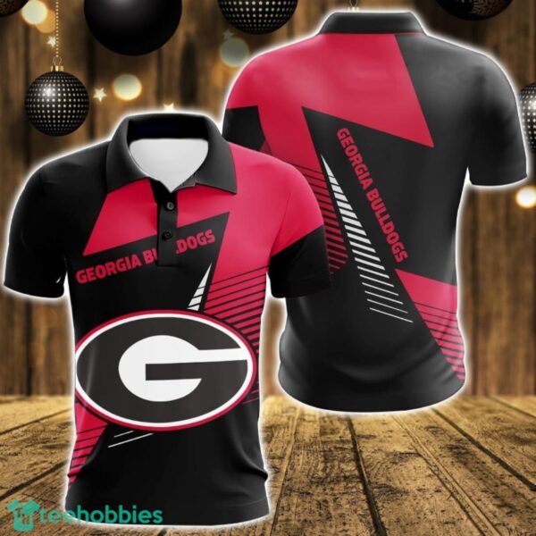 Georgia Bulldogs 3D Polo Shirt For Team Sport Gift For Men Product Photo 1