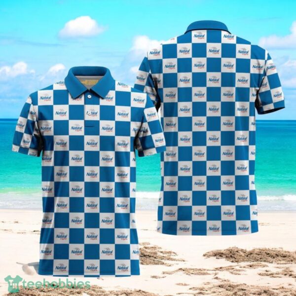 Gingham Natural Light Polo Shirt New Gift Fashion Product Photo 1