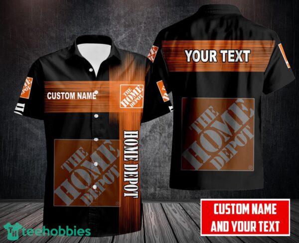 HOME DEPOT 3D Printing Hawaii Shirt Button Shirt Custom Name Product Photo 1