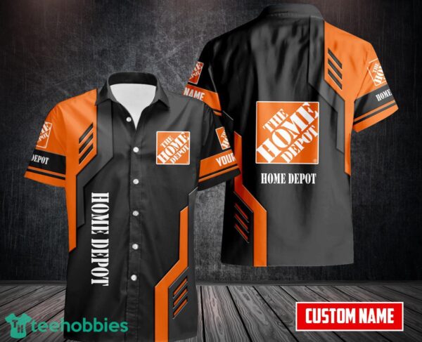 Home Depot 3D Printing Hawaiian Shirt For Men And Women Custom Name Product Photo 1