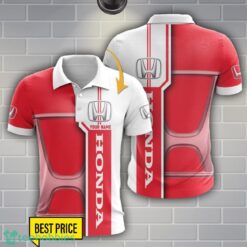 Honda 3D Polo Shirt Custom Name For Fans Car Lover Gift Product Photo 1