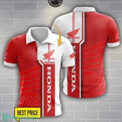 Honda Motorcycle 3D Polo Shirt Custom Name For Fans Car Lover Gift Product Photo 1