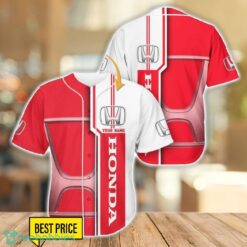 Honda New Baseball Jersey Shirt For Car Lovers Gift Custom Name Product Photo 1