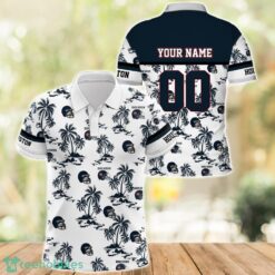 Houston Football Polo Shirt Full Printing Custom Name And Number Product Photo 1