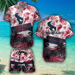 Houston Texans Team NFL Hawaiian Shirt And Beach Shorts Fans Gift Product Photo 1
