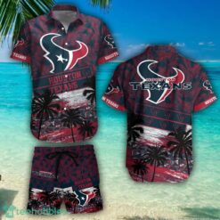 Houston Texans Team NFL Hawaiian Shirt And Beach Shorts Summer Gift Product Photo 1