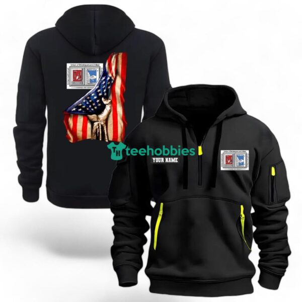 International Union Of Bricklayers And Allied Craftworke 2D Quarter Zip Hoodie Gift For Fans Product Photo 1