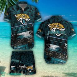 Jacksonville Jaguars Team NFL Hawaiian Shirt And Beach Shorts Summer Gift Product Photo 1