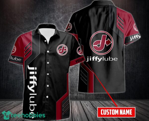 Jiffy Lube Hawaii Shirt Work At Shirt For Men And Women Custom Name Product Photo 1
