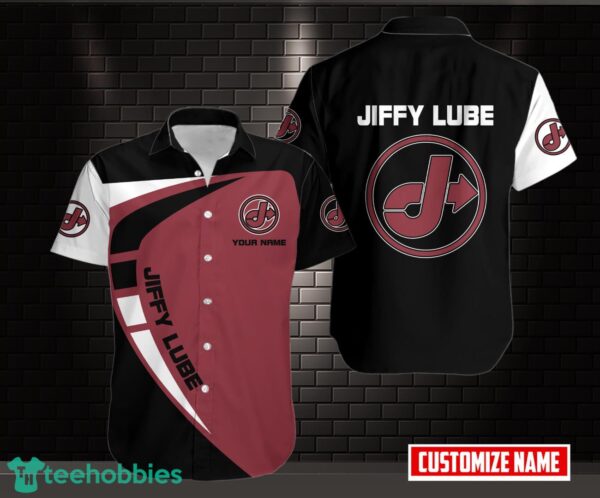 Jiffy Lube Logo 3D Printing Hawaiian Shirt Personalized Name Product Photo 1