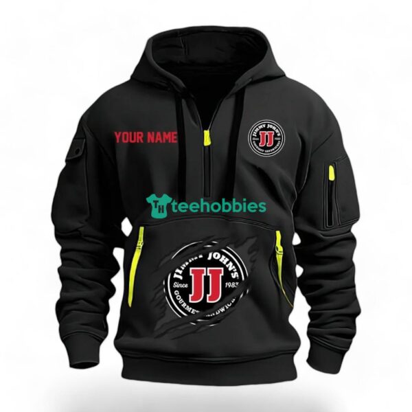 Jimmy John's 2D Quarter Zip Hoodie Gift For Fans Product Photo 1