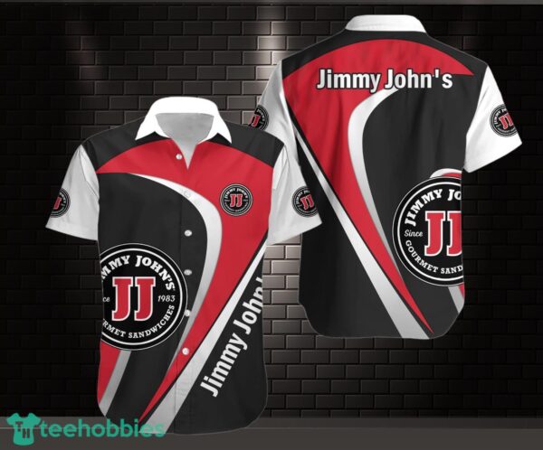 Jimmy John's All Over Printed 3D Hawaiian Shirt Product Photo 1