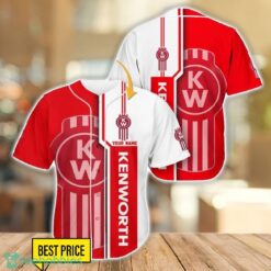 Kenworth New Baseball Jersey Shirt For Car Lovers Gift Custom Name Product Photo 1
