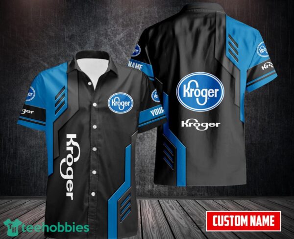 Kroger 3D Printing Hawaiian Shirt For Men And Women Custom Name Product Photo 1