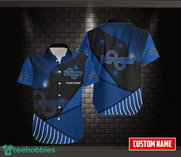 Kroger Hawaiian Shirt Summer Gift Best Gifts Custom Name Product Photo 1