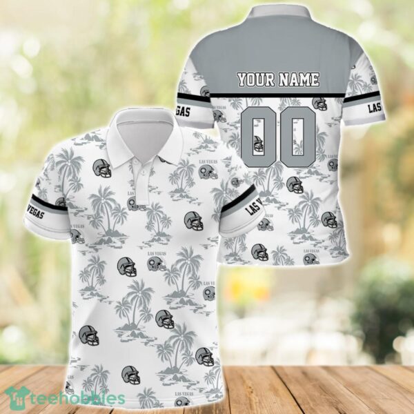 Las Vegas Football Polo Shirt Full Printing Custom Name And Number Product Photo 1